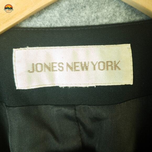 Jones New York Suit Jacket Blazer Black Long Sleeve One Button Women's 14 XL - Picture 6 of 8